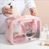 ravel Transparent TPU Washbag Zip Hygiene Cosmetic Bag